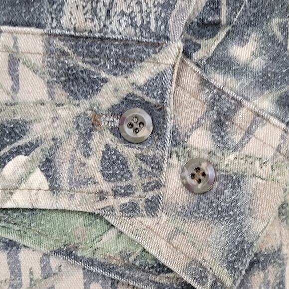 Vintage Mossy-Oak Camo Shirt 2XL 26x32 Break-Up - Picture 3 of 12